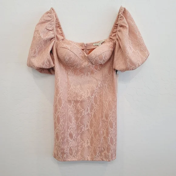 open lace back dress Offer The World Magenta Pink Draped Dress – Shop the Mint main image 1